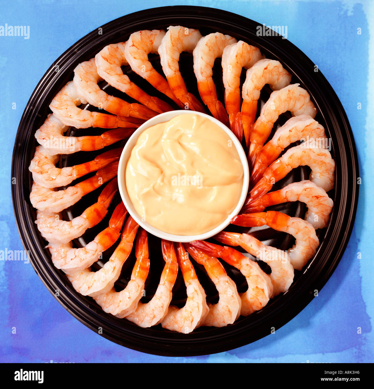 KING PRAWN SHRIMP PLATTER Stock Photo Alamy