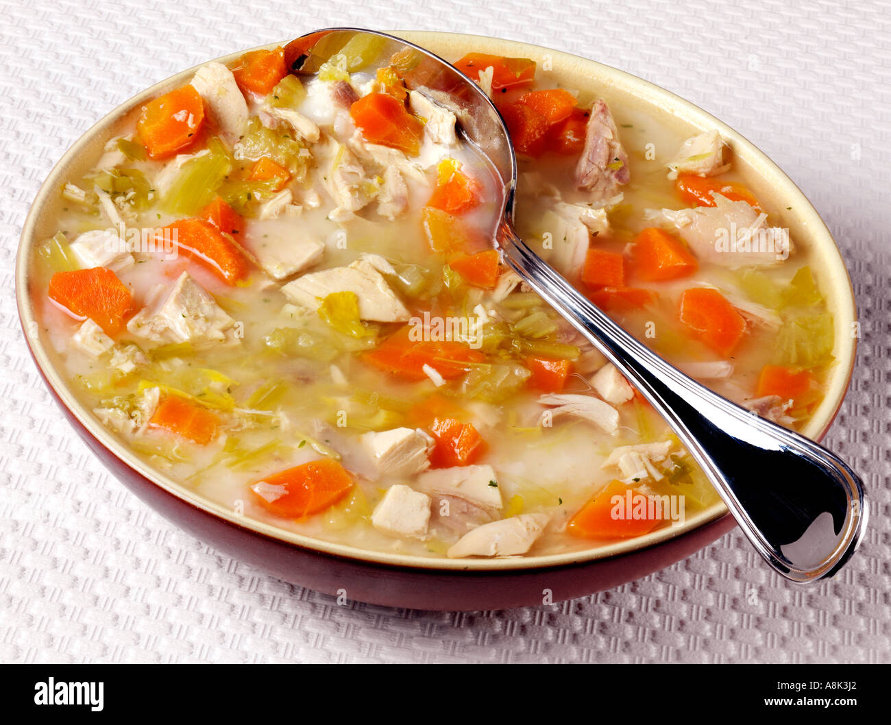 TRADITIONAL KOSHER CHICKEN SOUP Stock Photo Alamy