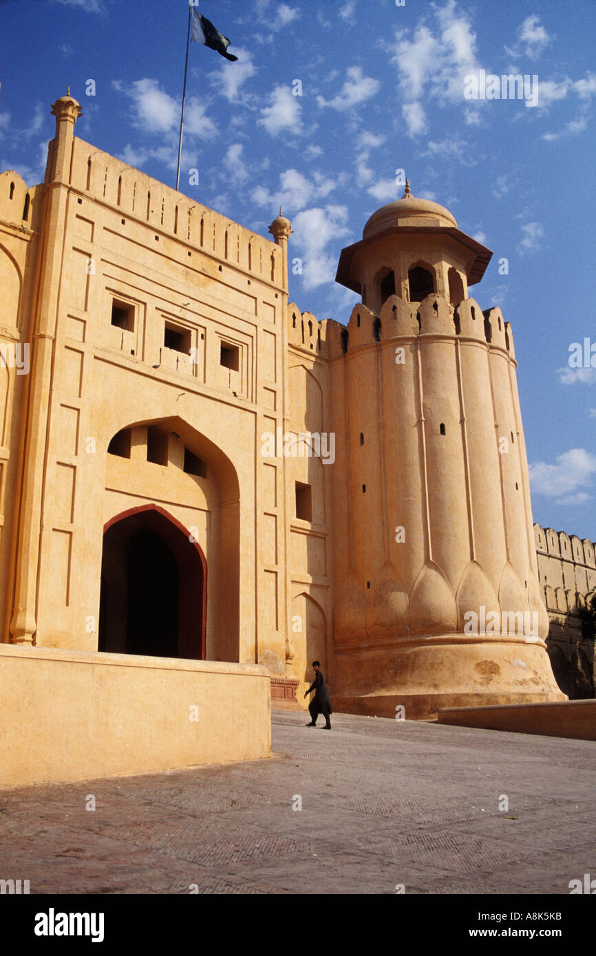 Pakistan, Lahore, Alamgiri Gate, Lahore Fort Stock Photo