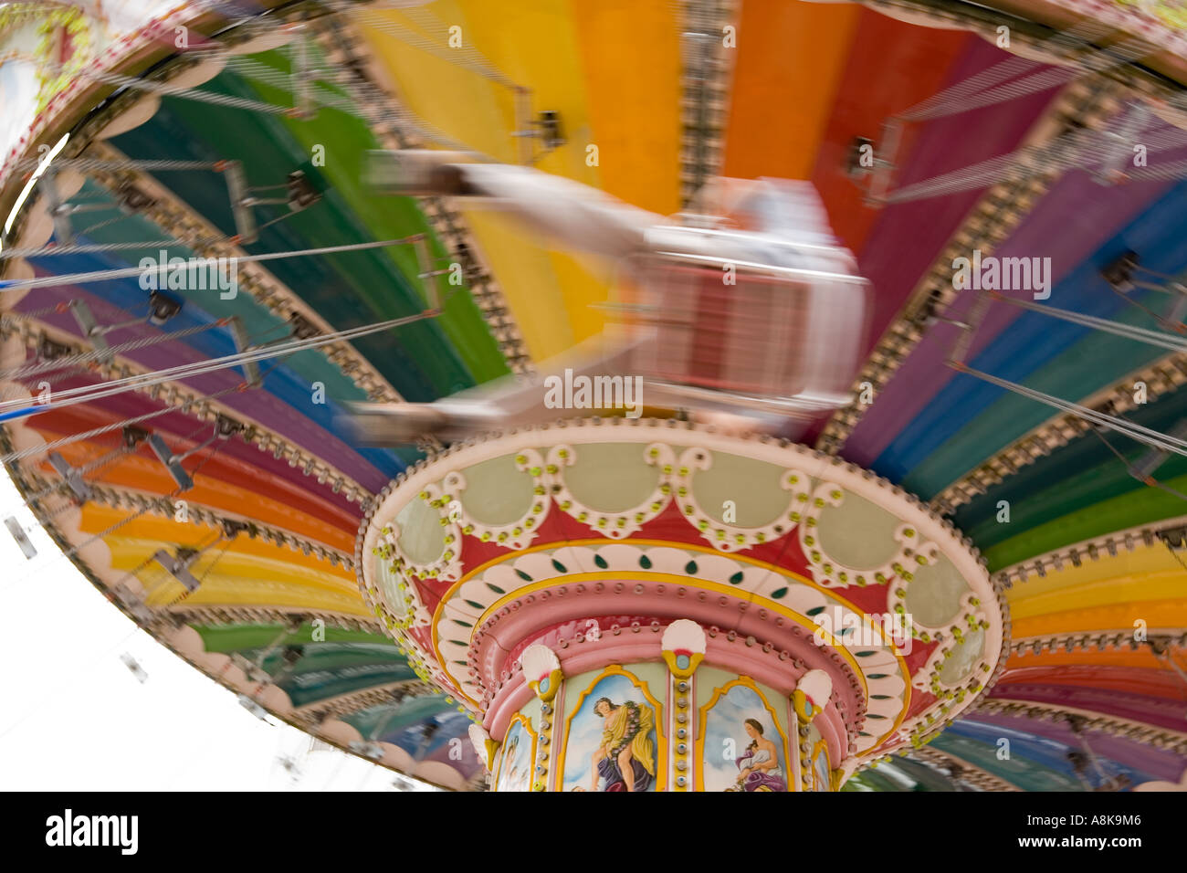 Chair Spinner Ride At Genting Highlands Outdoor Theme Park