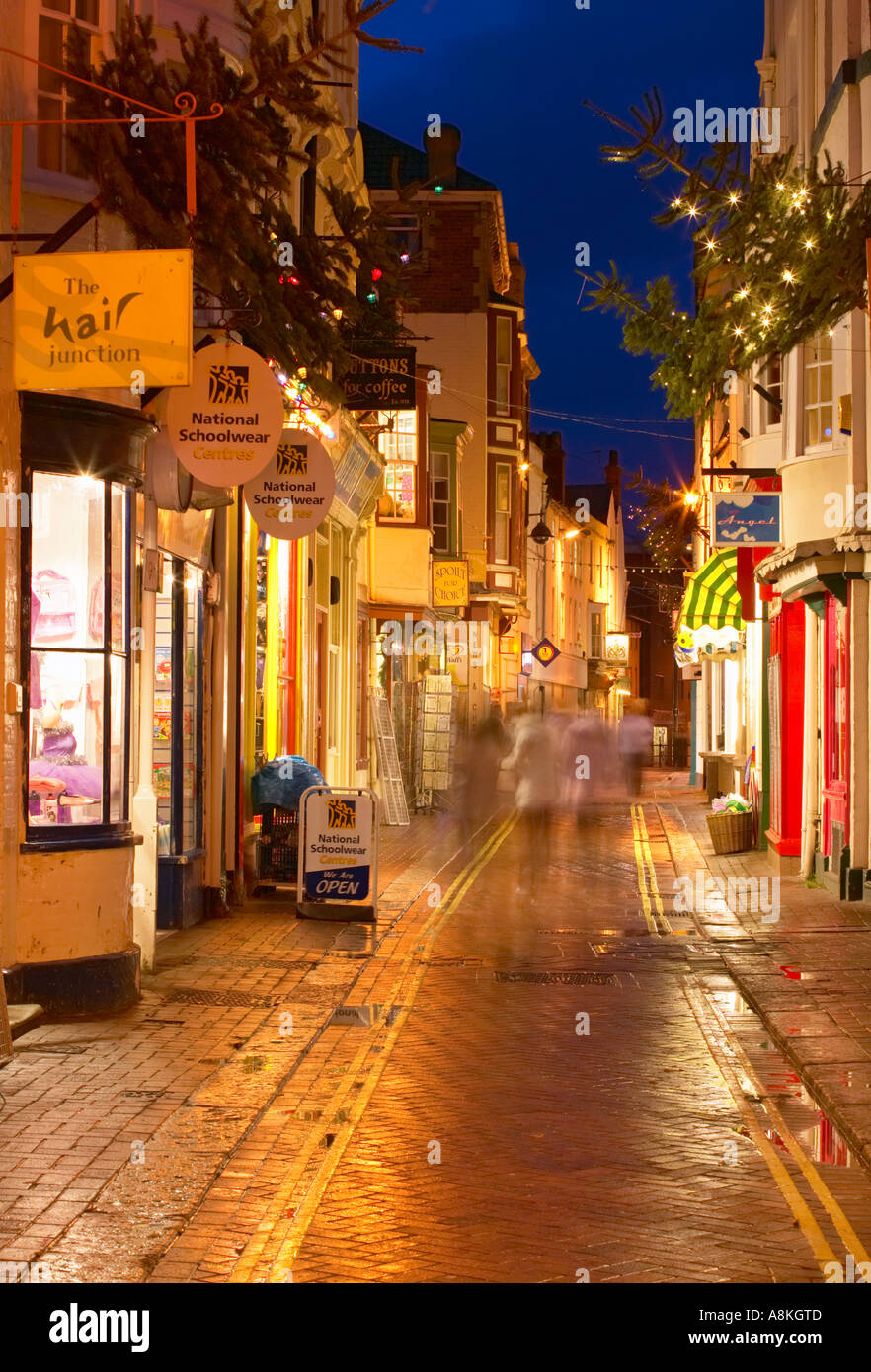 Alban Street, Weymouth, Dorset, England Stock Photo