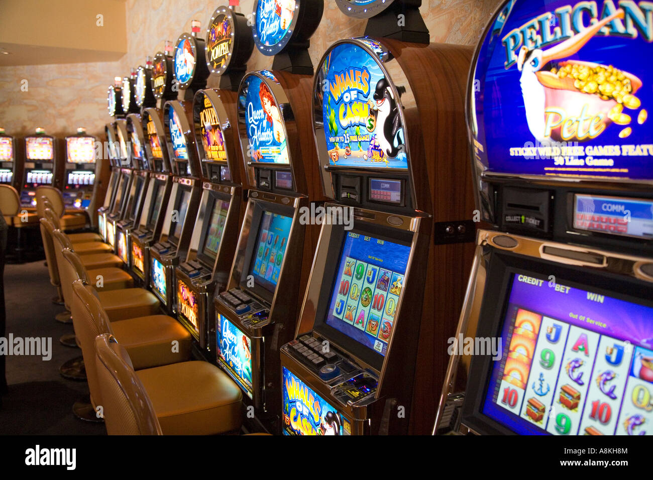 motor city casino slot machine list