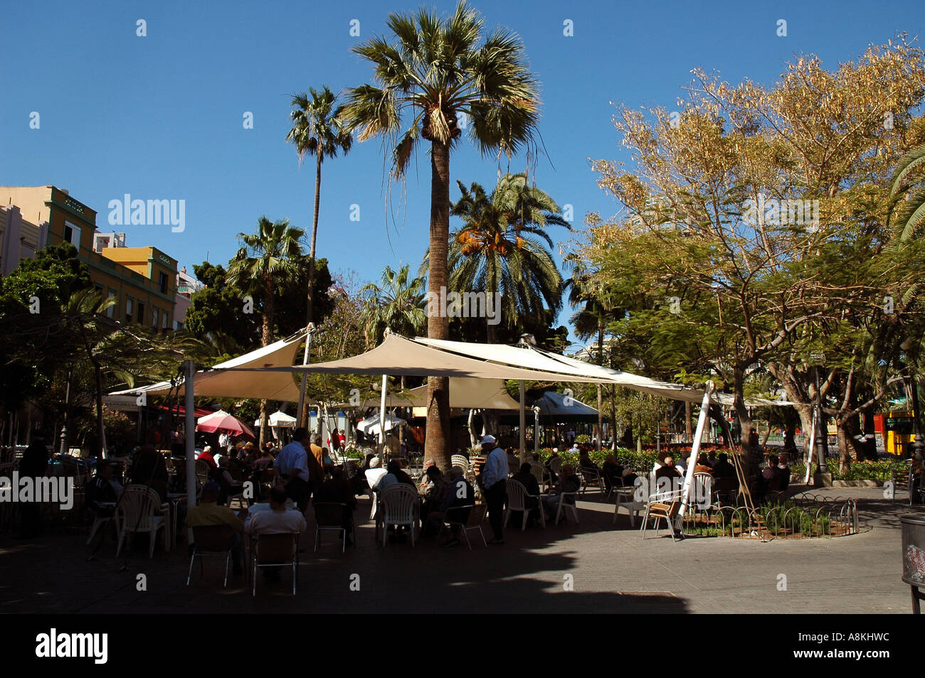 Santa Catalina park, in Las Palmas capital of Gran Canaria, one of Spain's  Canary Islands Stock Photo - Alamy