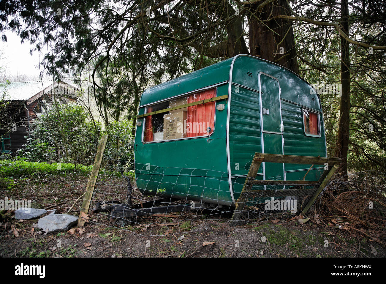 Green Caravan High Resolution Stock Photography and Images Alamy