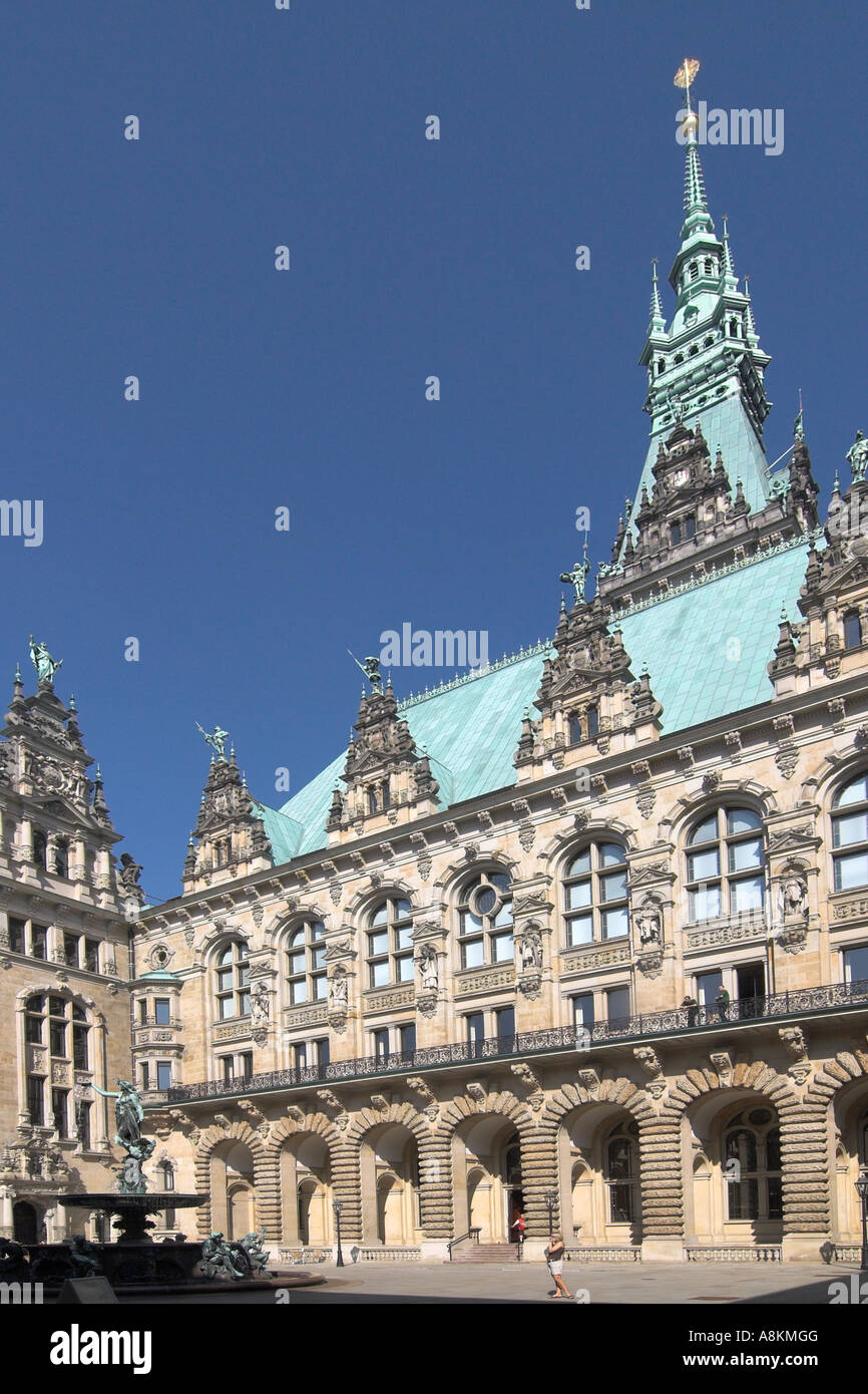 City hall, Hamburg, Germany Stock Photo - Alamy