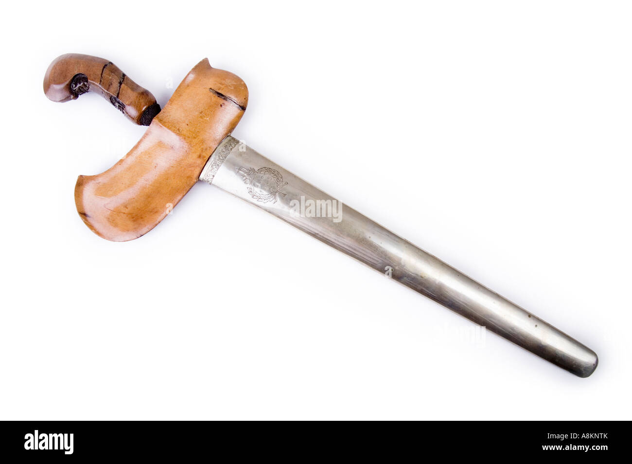 India dagger, (Khanjali) 18. century Stock Photo