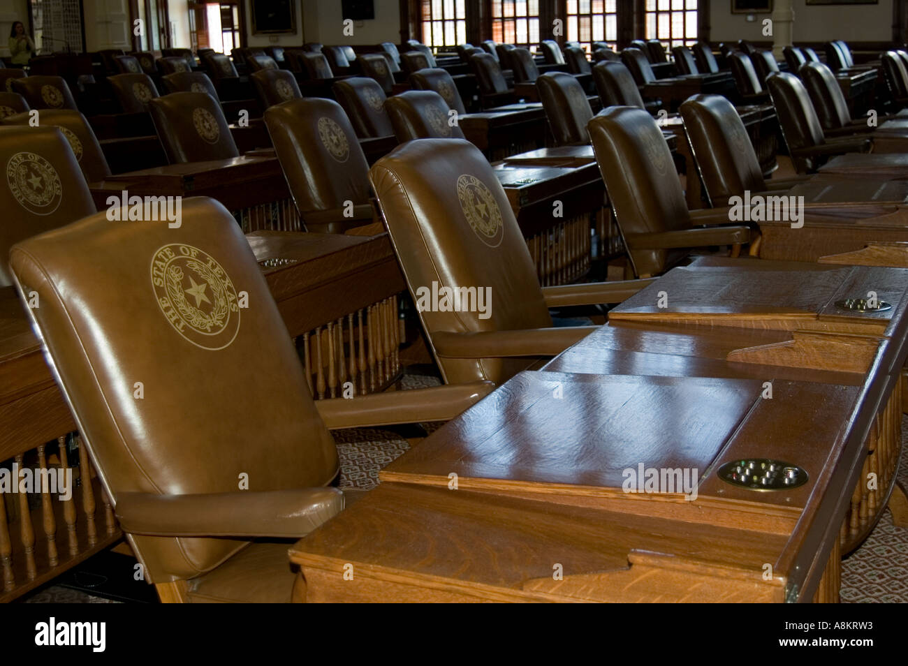 Legislature meeting room Stock Photo
