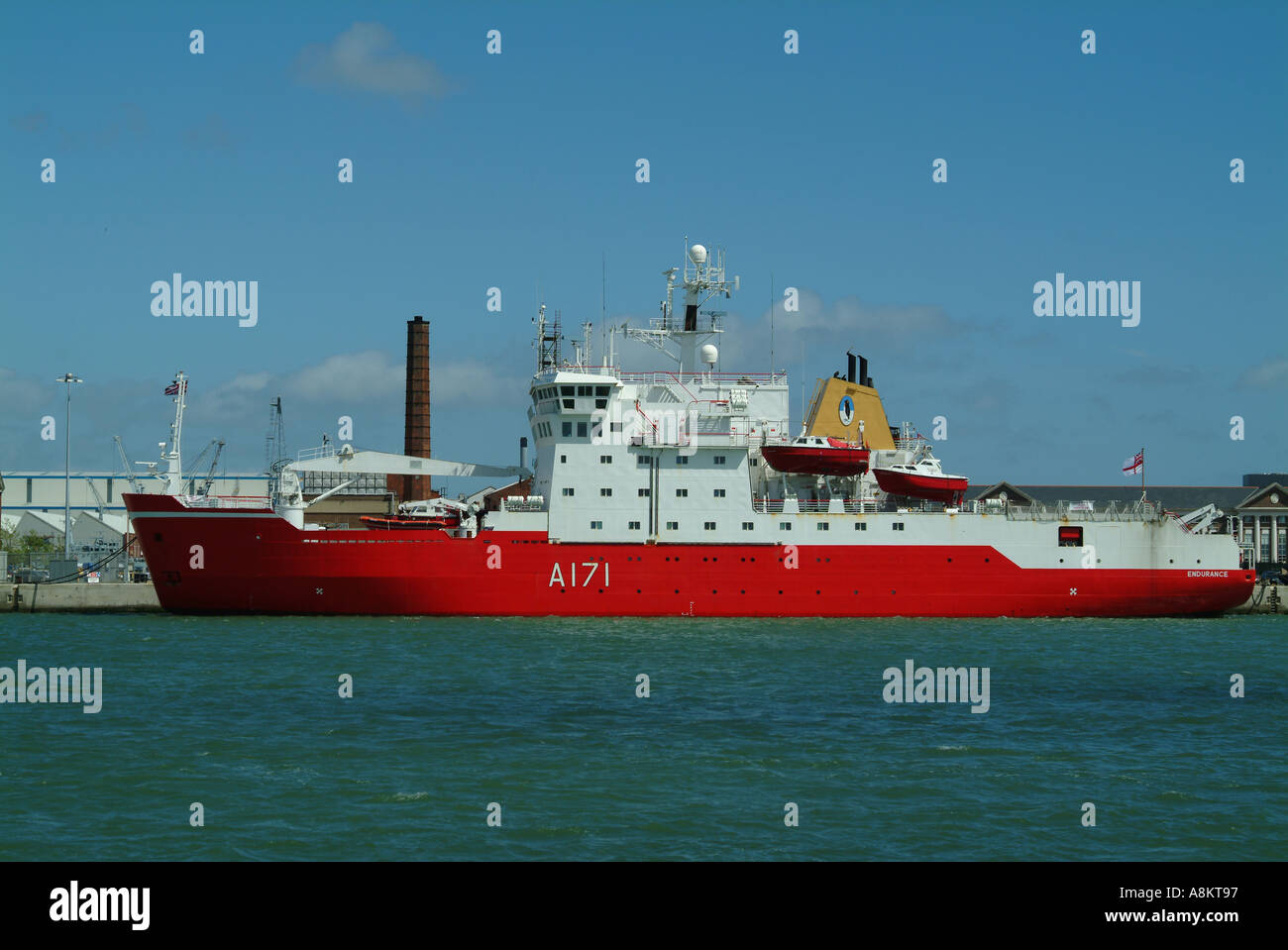 Artic Ship the Endurance Stock Photo