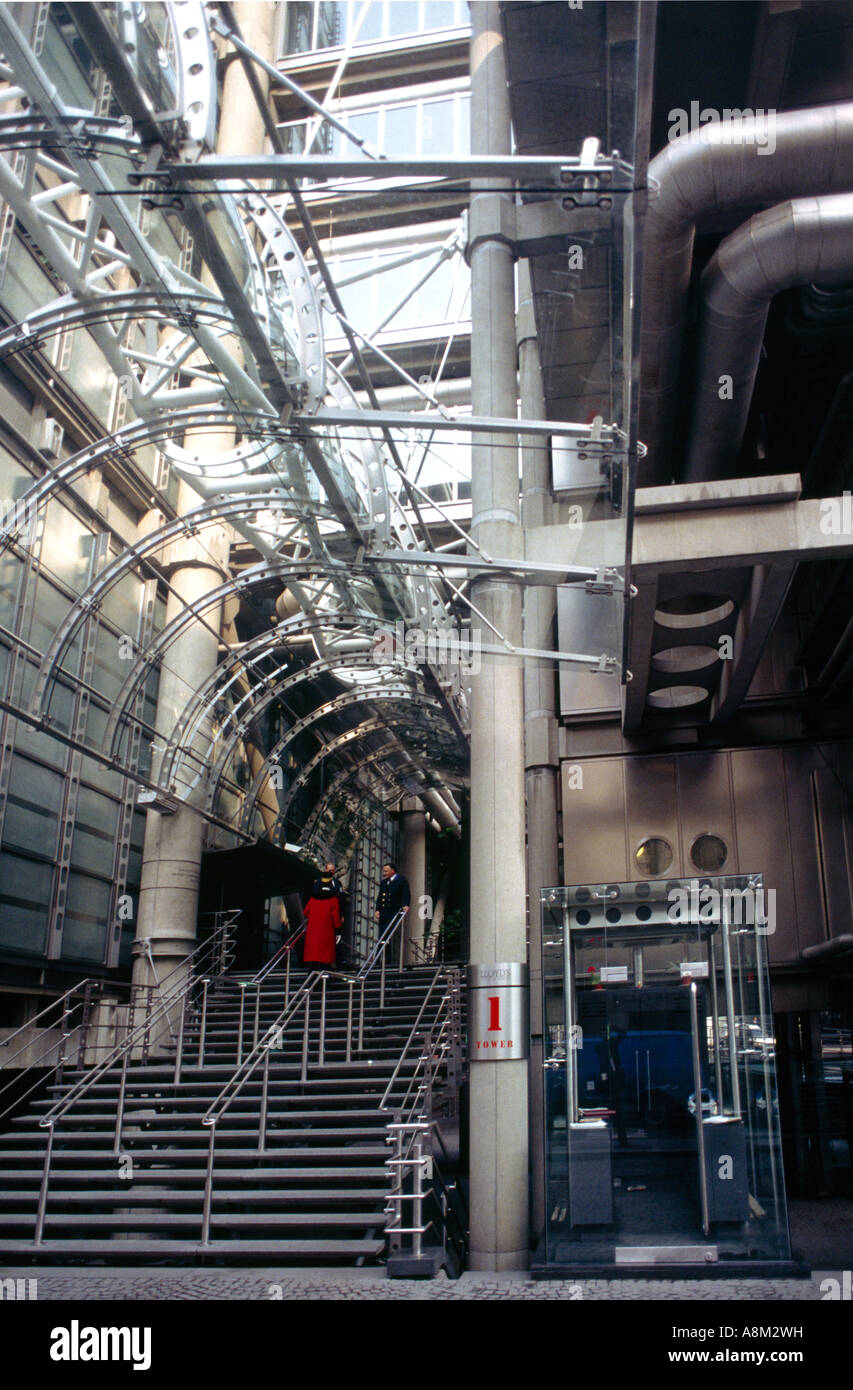 Interior of the lloyds of london building hi-res stock photography and ...