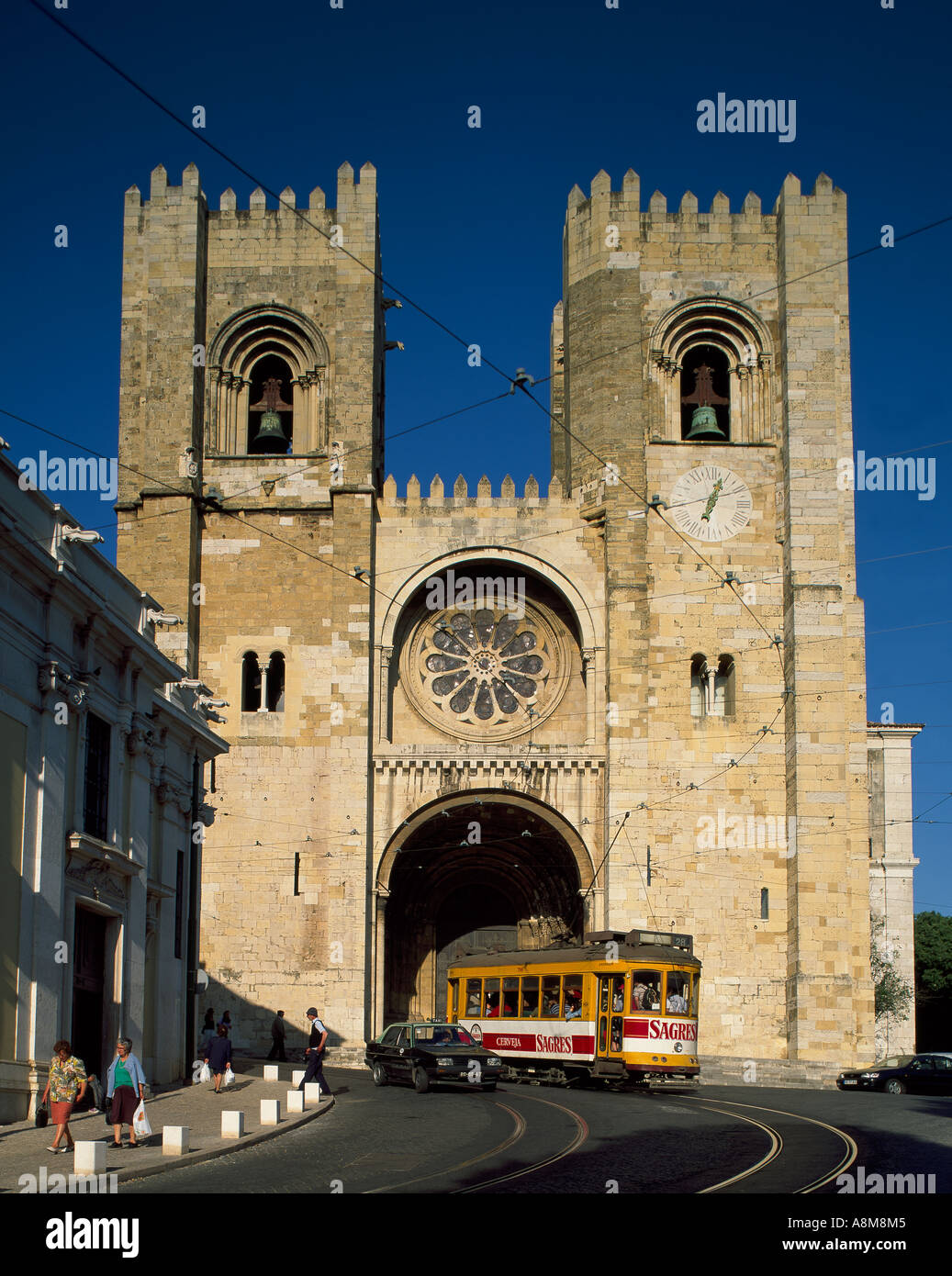 Lisbon Cathedral, Lisbon, Portugal Stock Photo