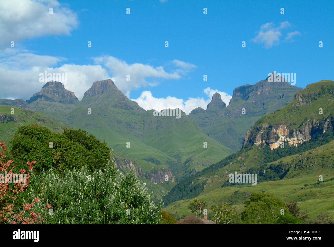 Bell cathedral peak mountains drakensberg hi-res stock photography and ...