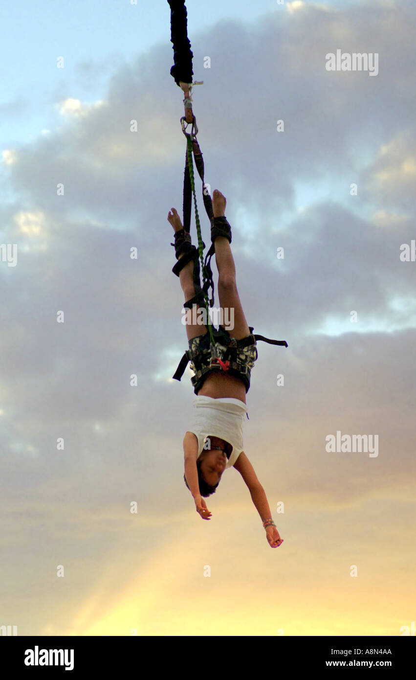 Bungee jumping action hi-res stock photography and images - Alamy