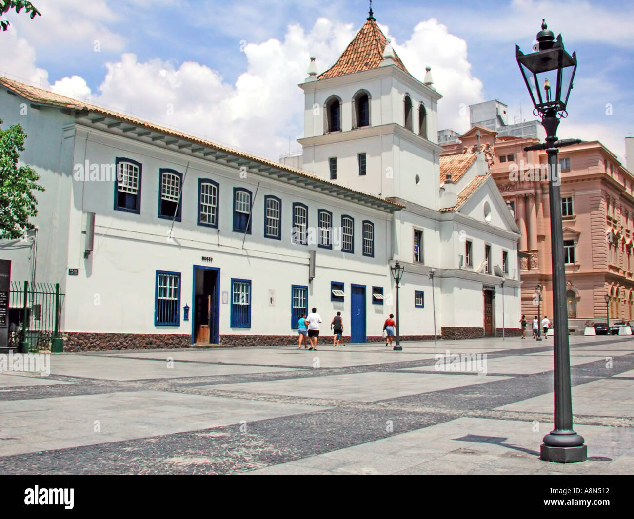 Patio do Colegio old downtown of Sao Paulo Brazil Stock Photo Alamy
