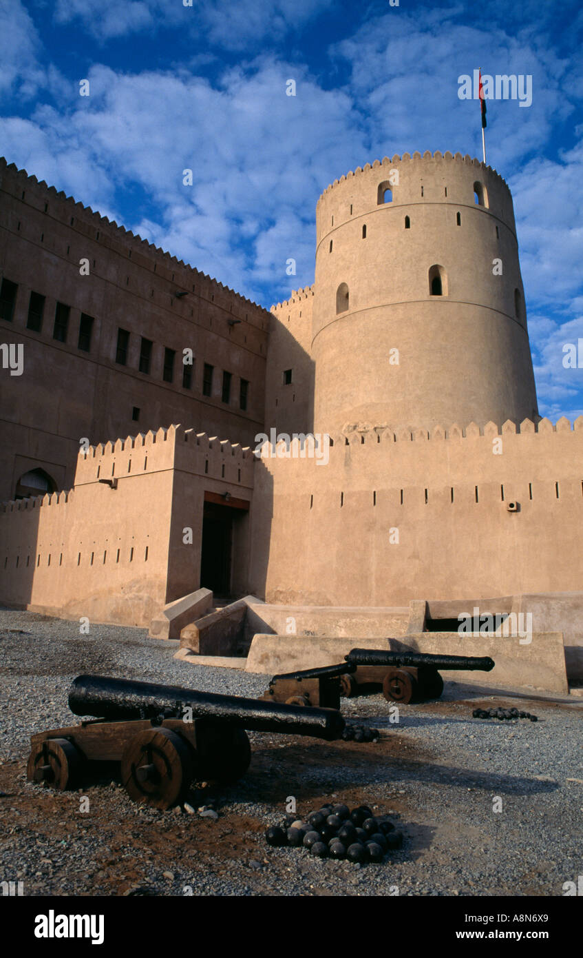 Rustaq Fort, Rustaq, Oman Stock Photo Alamy