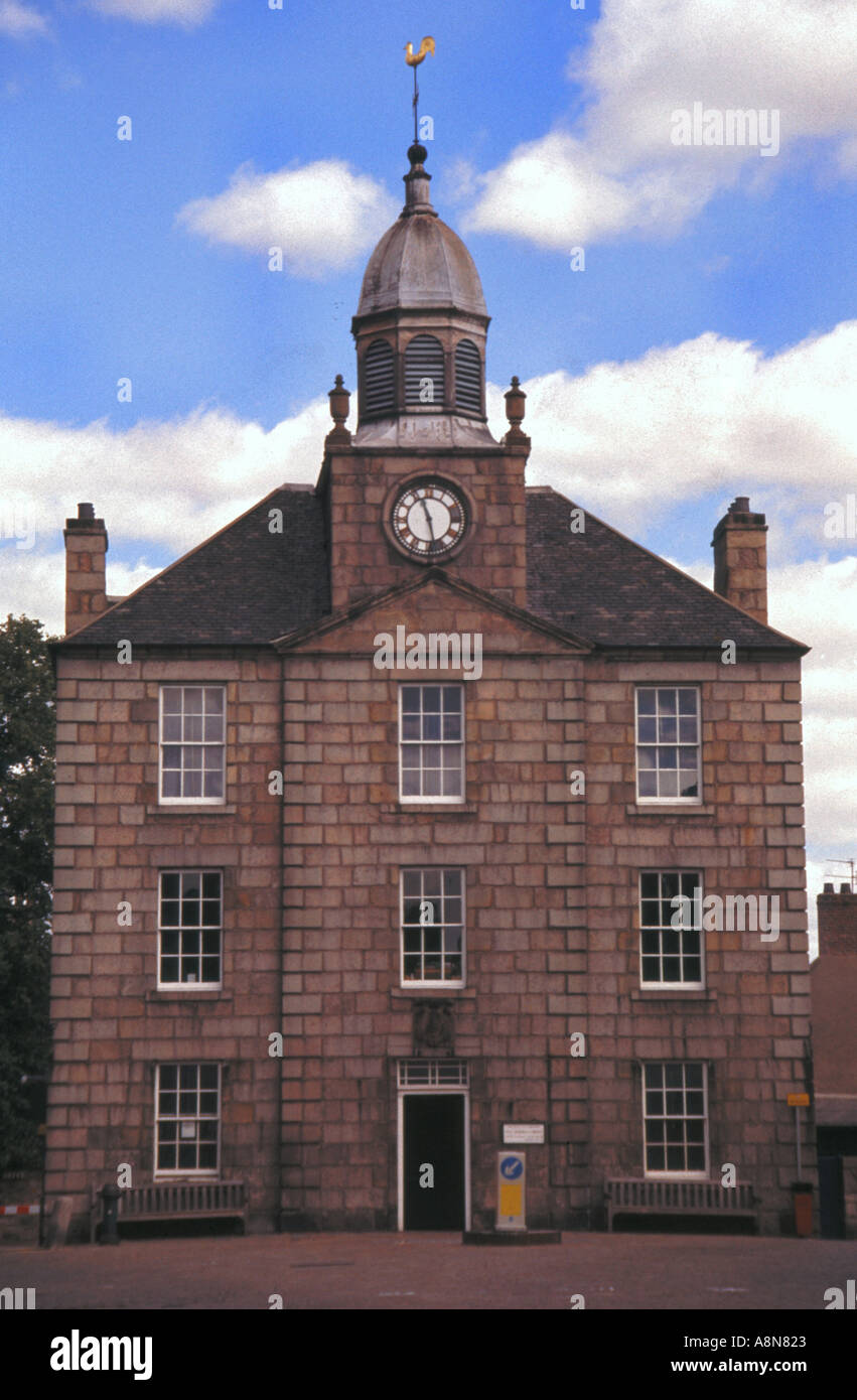 Town House 18th century in Old Aberdeen Scotland  Stock Photo