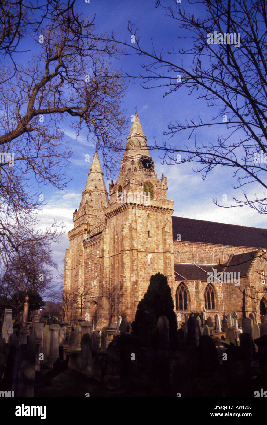 St Machars Cathedral in Old Aberdeen Scotland Stock Photo