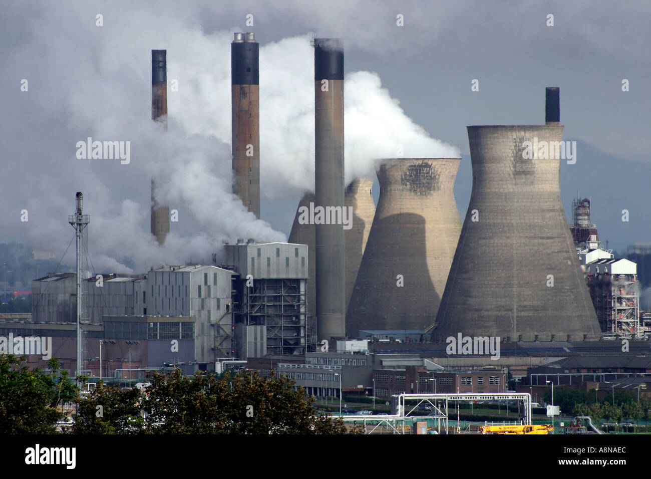 BP Petroleum Refinery Grangemouth Scotland Stock Photo - Alamy