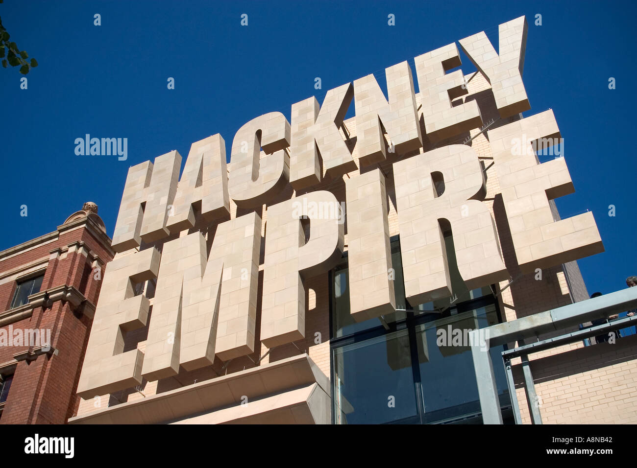 Hackney Empire Theatre  London Stock Photo