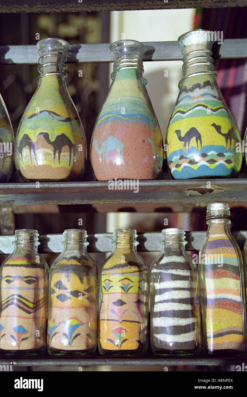 Jordanian sand bottle art hires stock photography and images Alamy