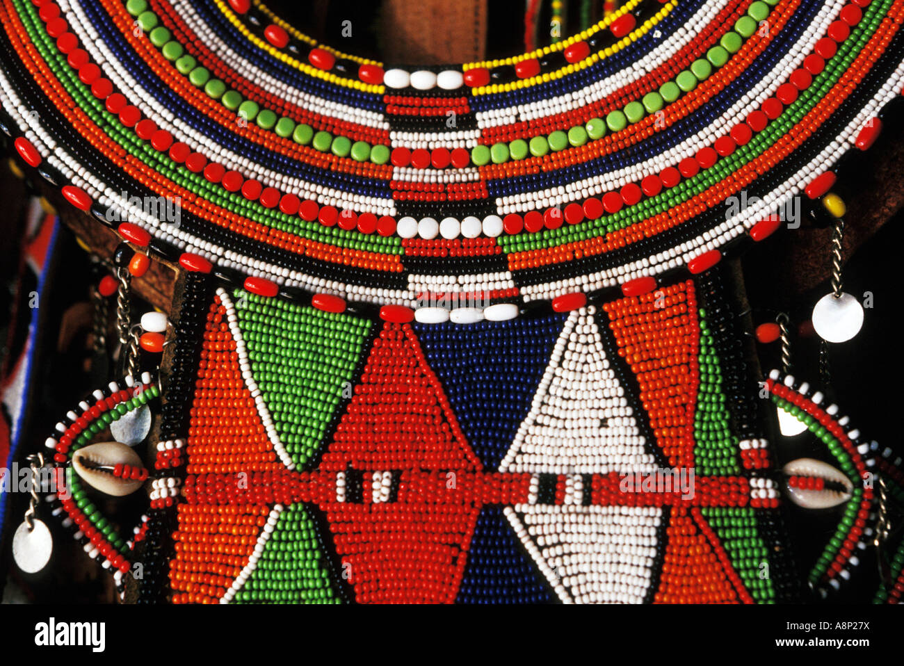 Maasai beaded necklace hi-res stock photography and images - Alamy