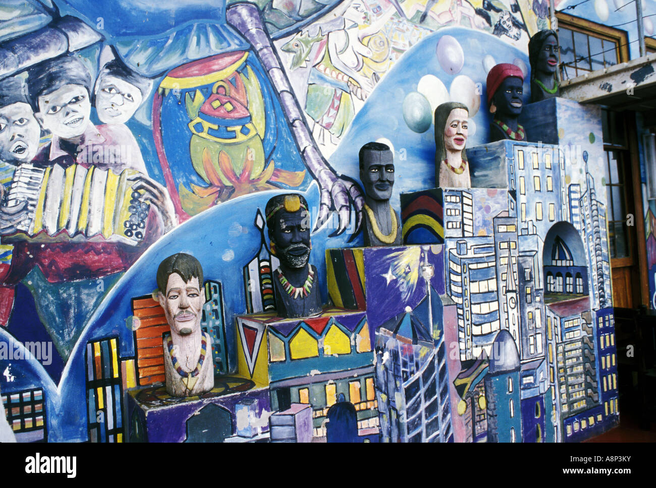 bat centre art gallery entrance, durban, south africa Stock Photo Alamy