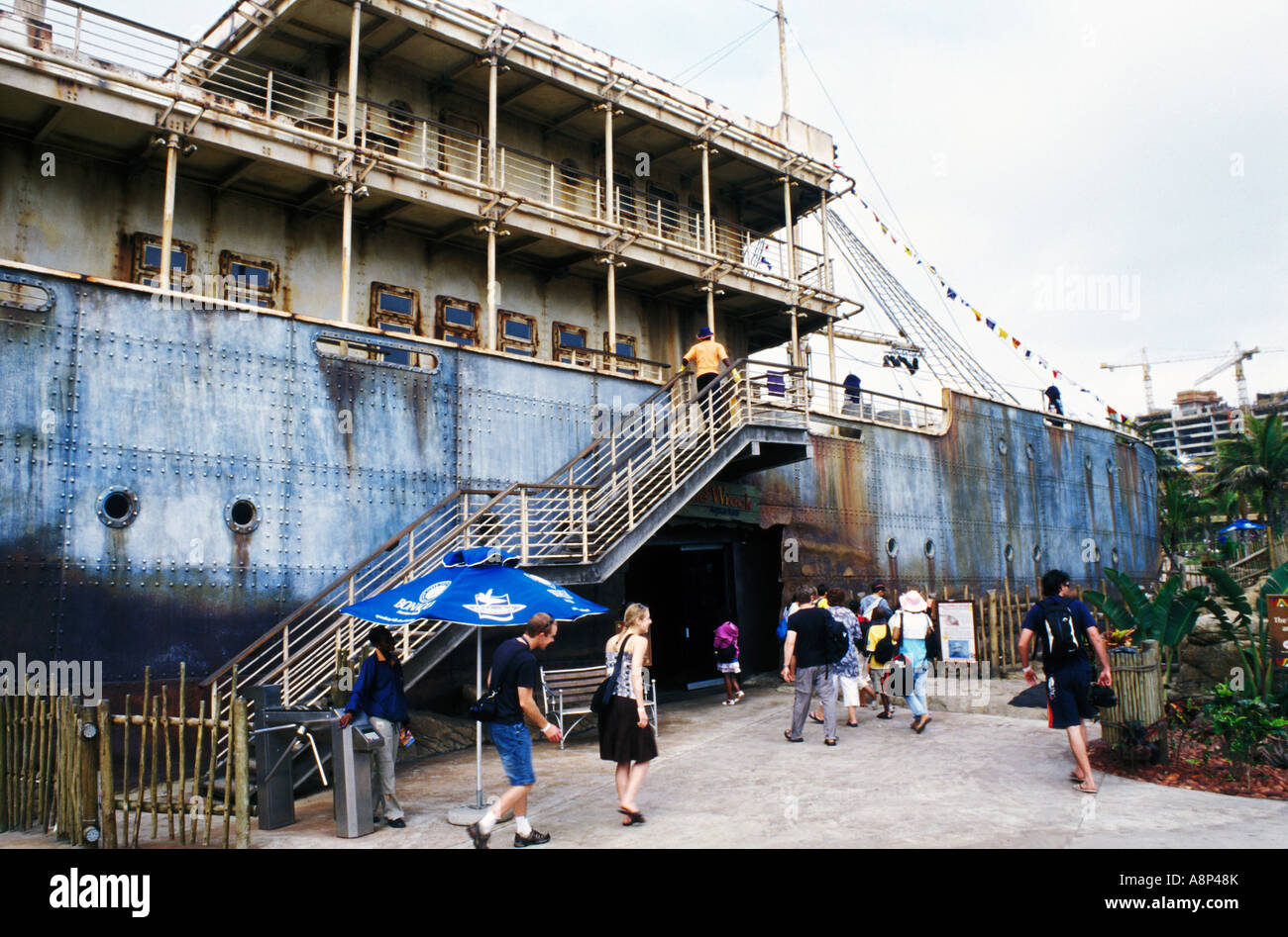ushaka marine world entrance, durban, south africa Stock Photo Alamy