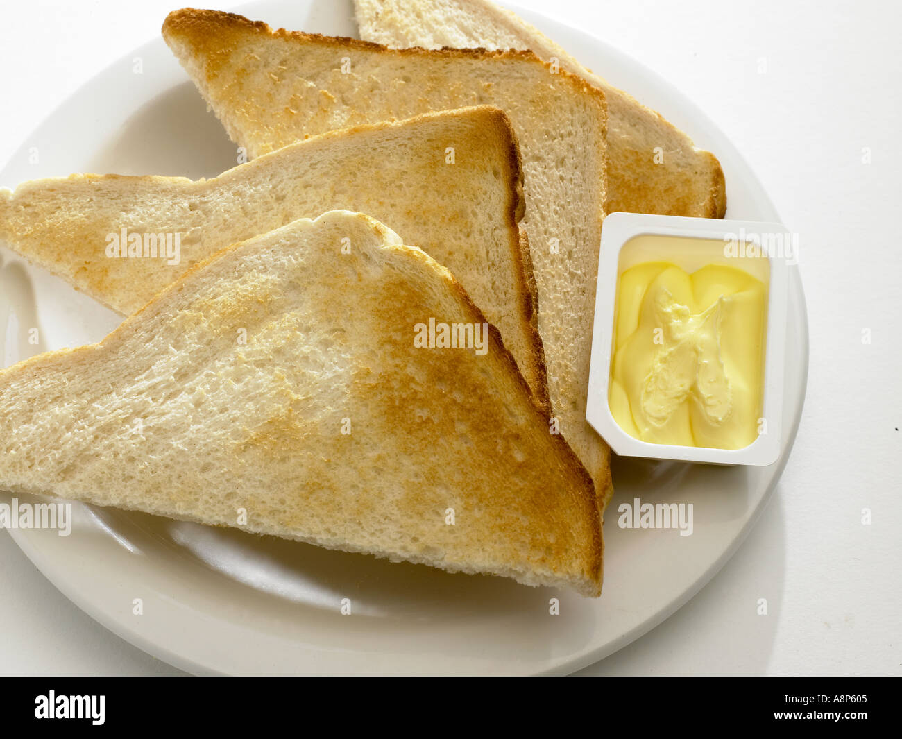 toast and butter Stock Photo Alamy