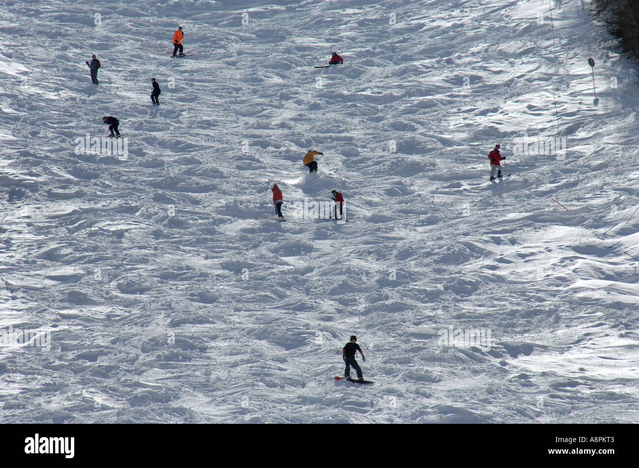 Black piste hi-res stock photography and images - Alamy