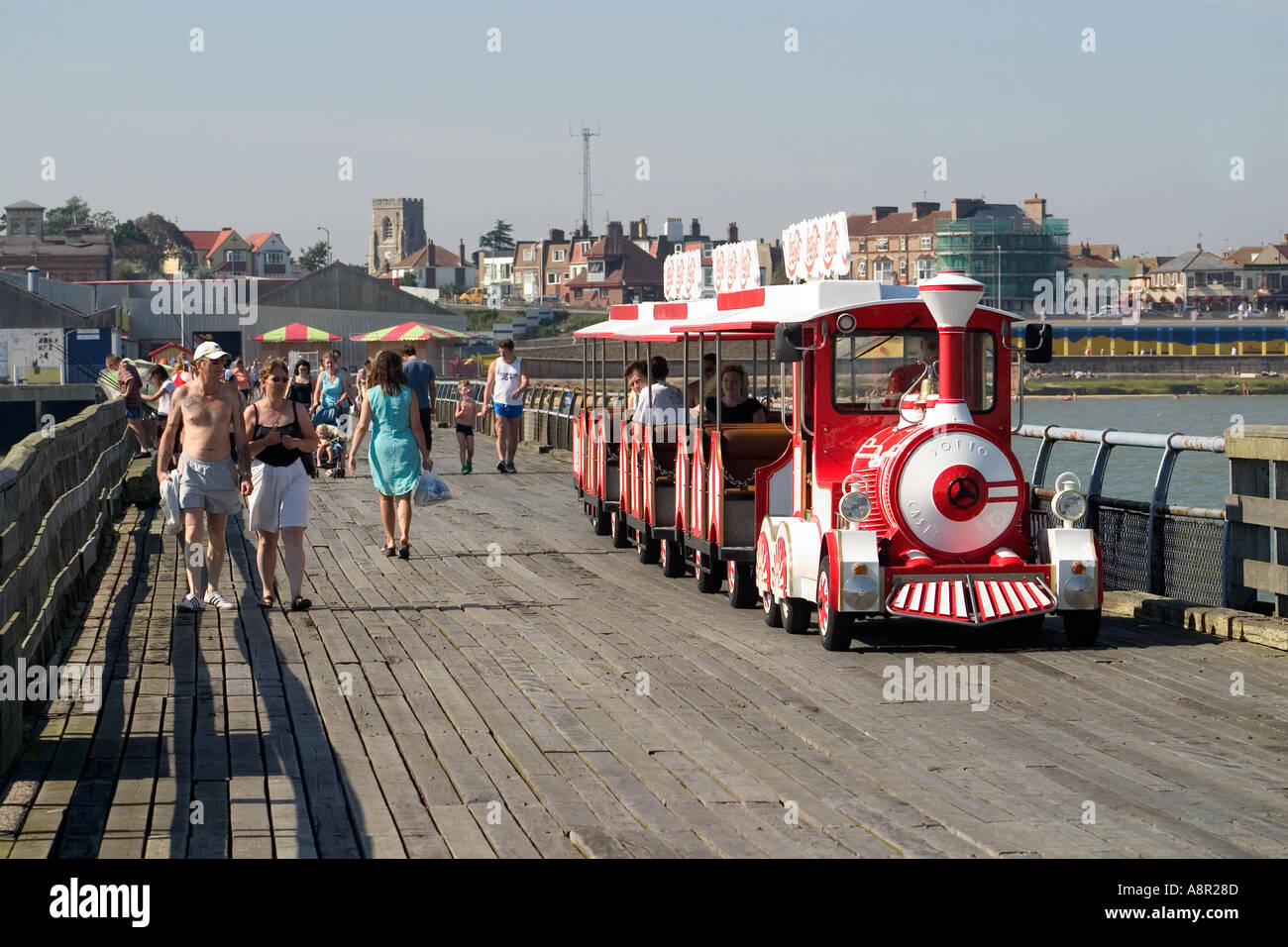 Pier Clacton on Sea Essex England UK Stock Photo Alamy