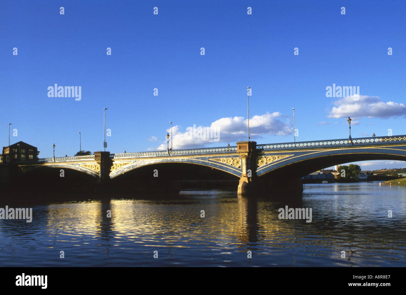 Trent Bridge Nottingham Stock Photo