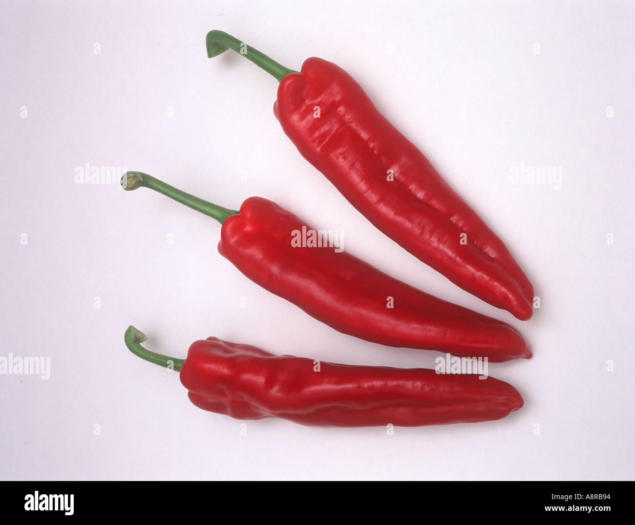 Red Chillie Peppers Vegetable Stock Photo