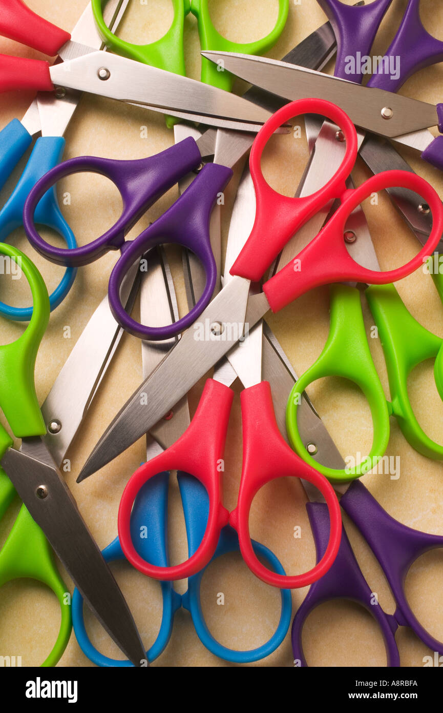 A pile of scissors Stock Photo Alamy