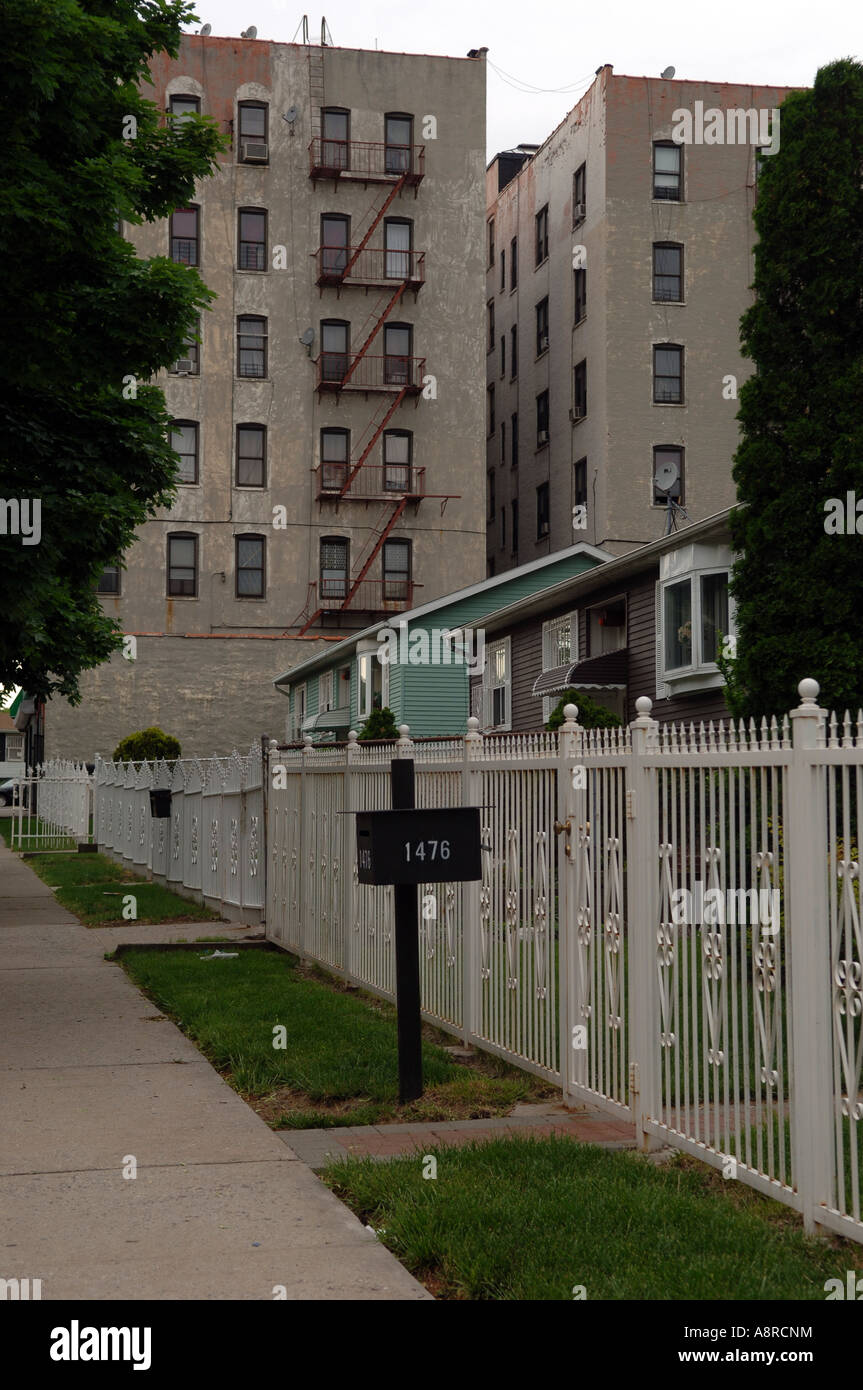 Affordable housing in the Melrose neighborhood in the borough of The