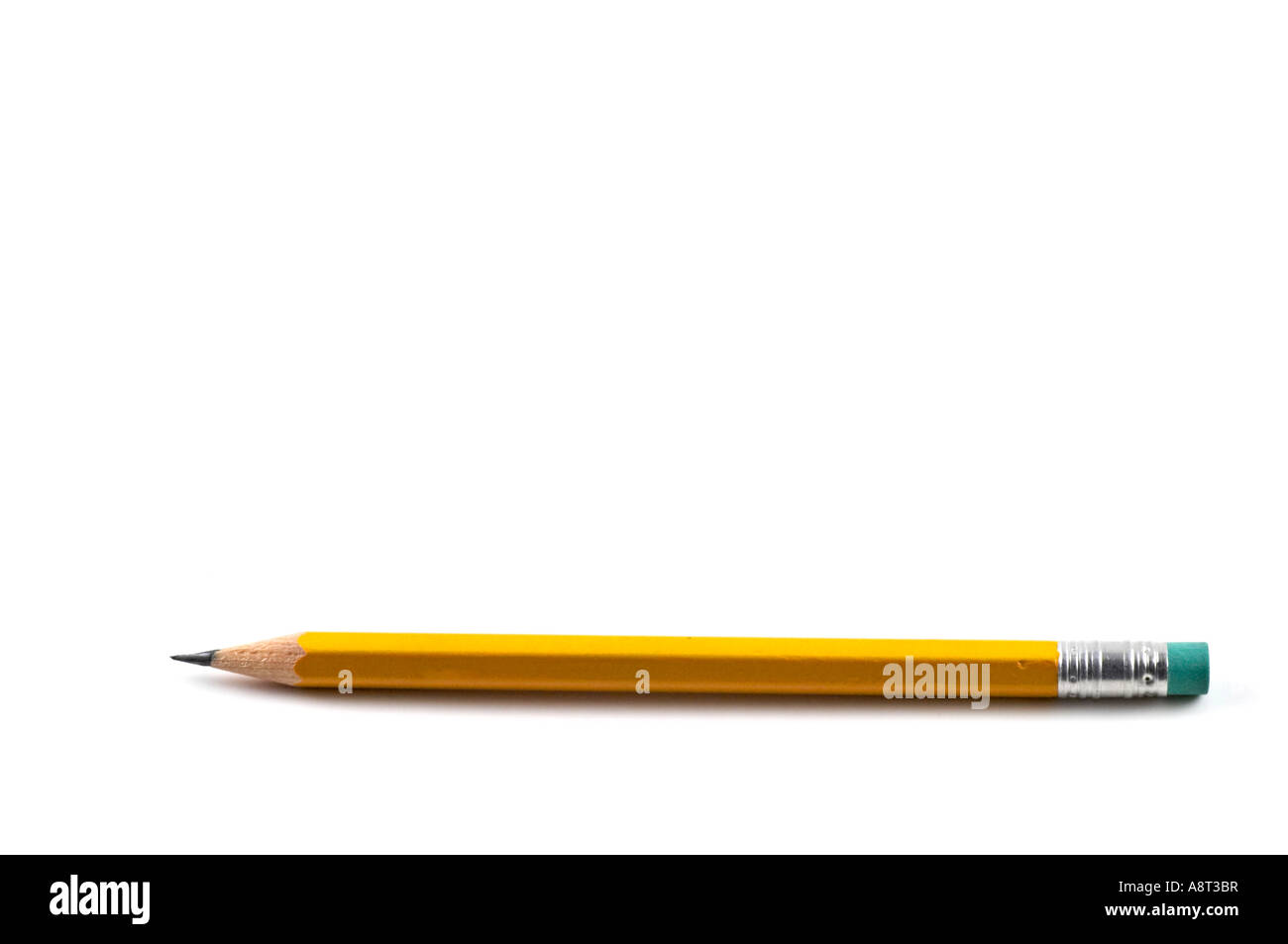 Pencil writing or drawing instrument Stock Photo