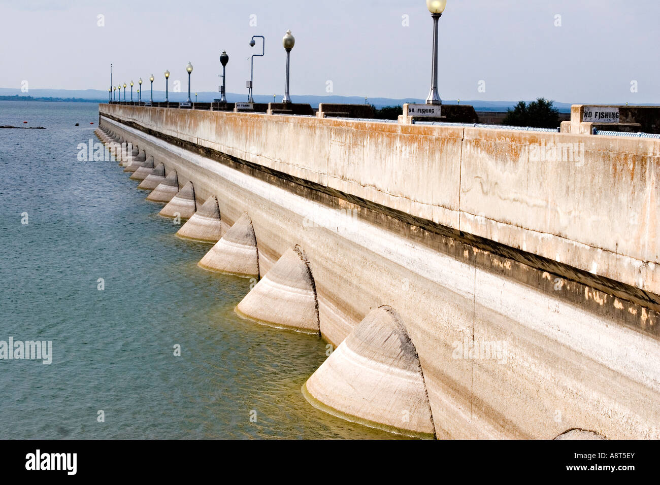 Buchanan Dam is considered to be the longest multiple arch dam in the U