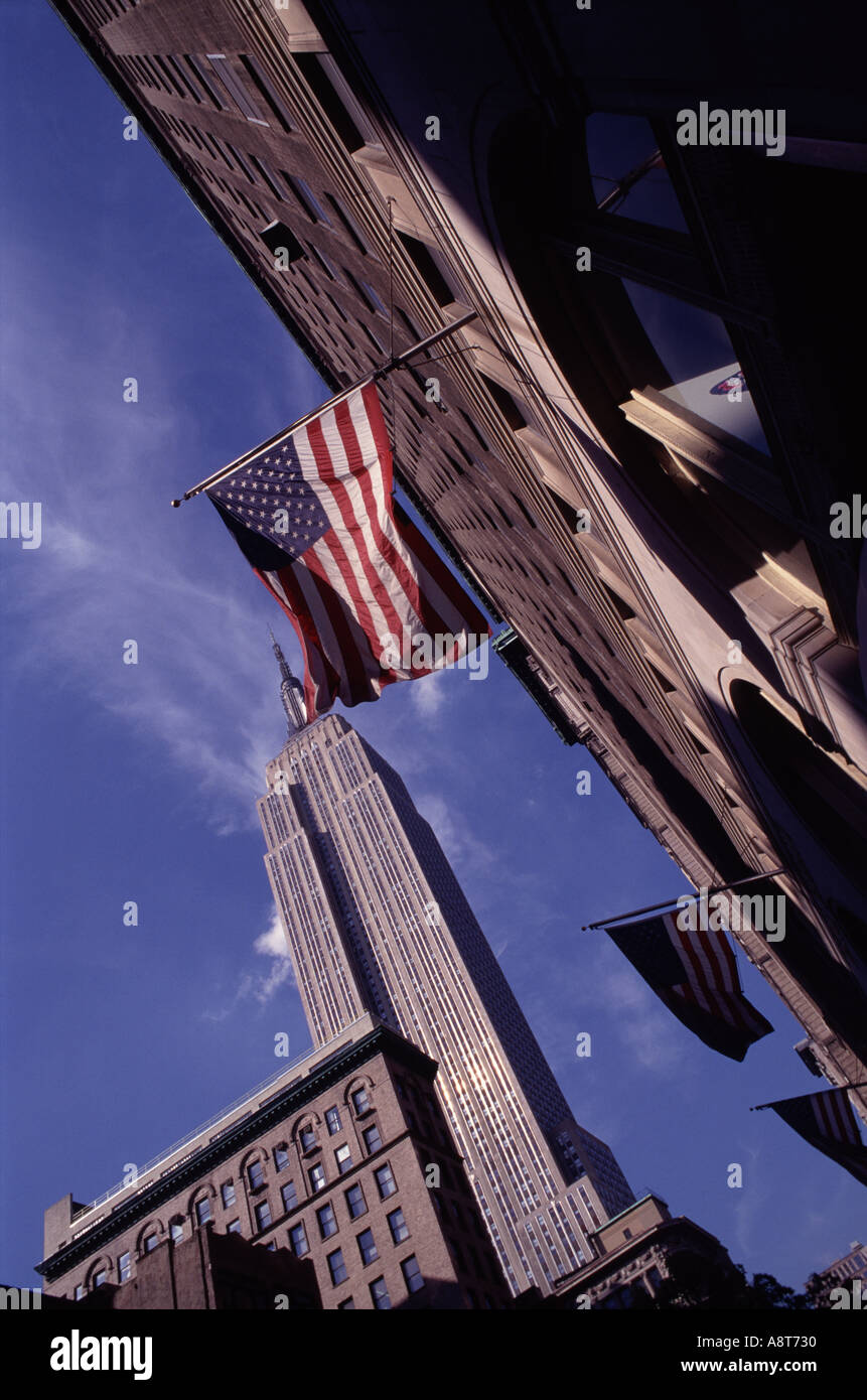 Empire State Building Manhattan New York USA Stock Photo - Alamy