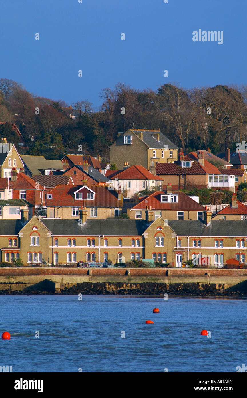 East Cowes Waterfront, Cowes, Isle of Wight, England, UK,GB Stock Photo