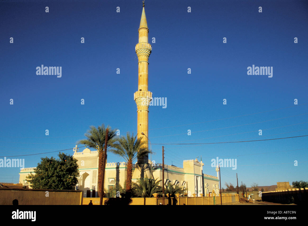 mosque of Germa, Libya, Sahara, Germa Stock Photo