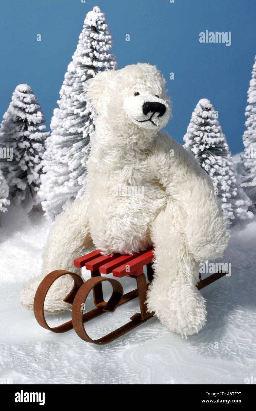 Polar bear soft cuddly toy hi-res stock photography and images - Alamy