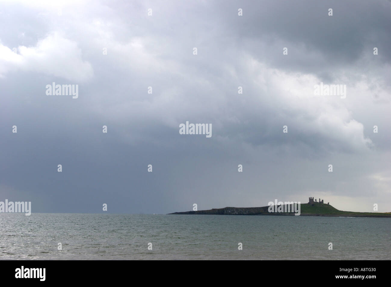 The beach at Newton by the sea Northumberland UK Stock Photo Alamy
