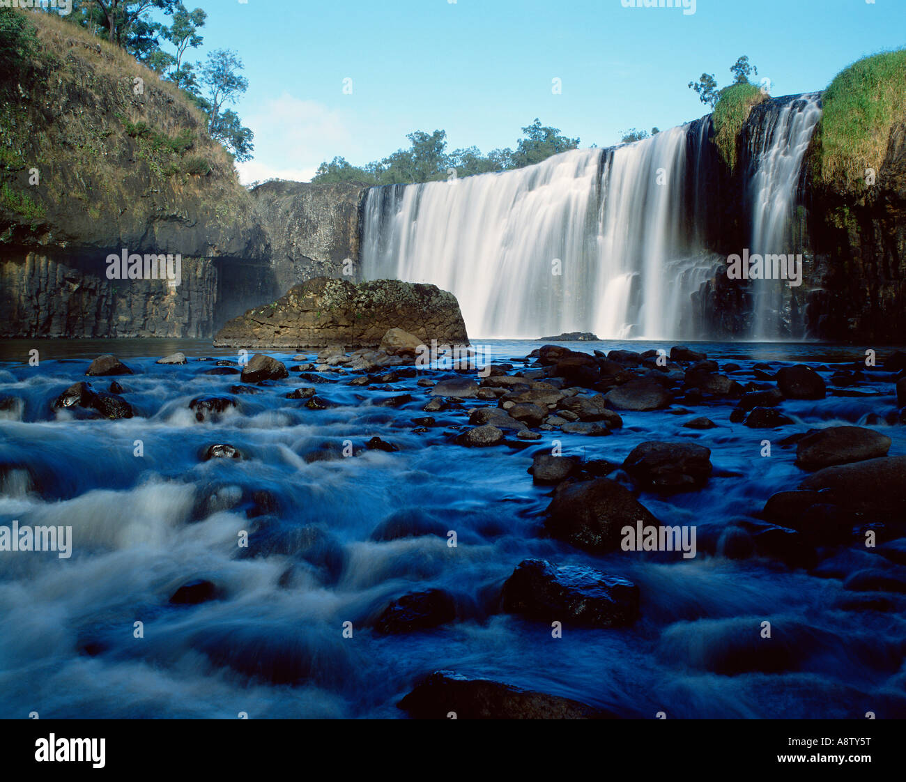 Australia. Queensland. Rainforest. Millstream Falls Stock Photo Alamy