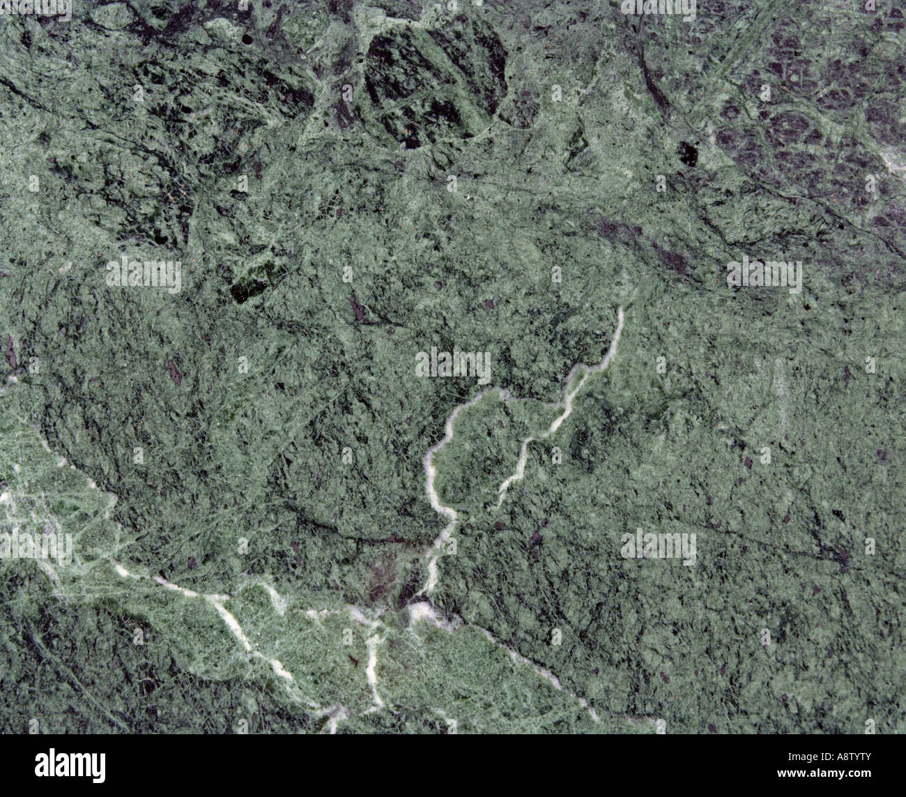 Still life Stone surface Polished green marble Stock Photo