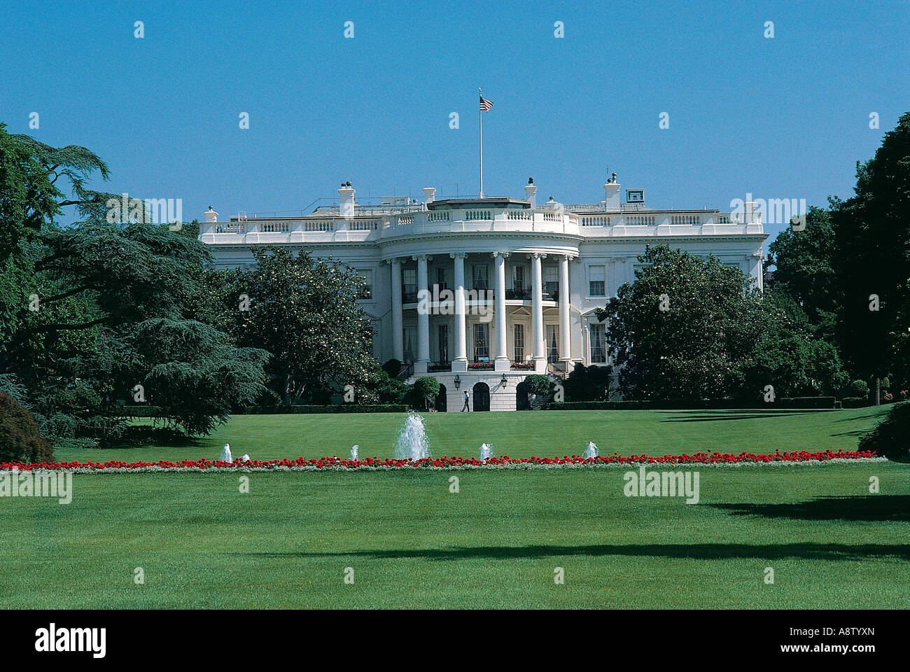 United States of America. Washington D.C.. The White House Stock Photo ...
