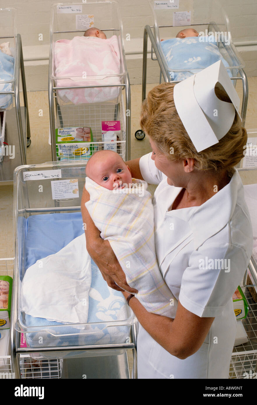 Caring nurse vertical hires stock photography and images Alamy