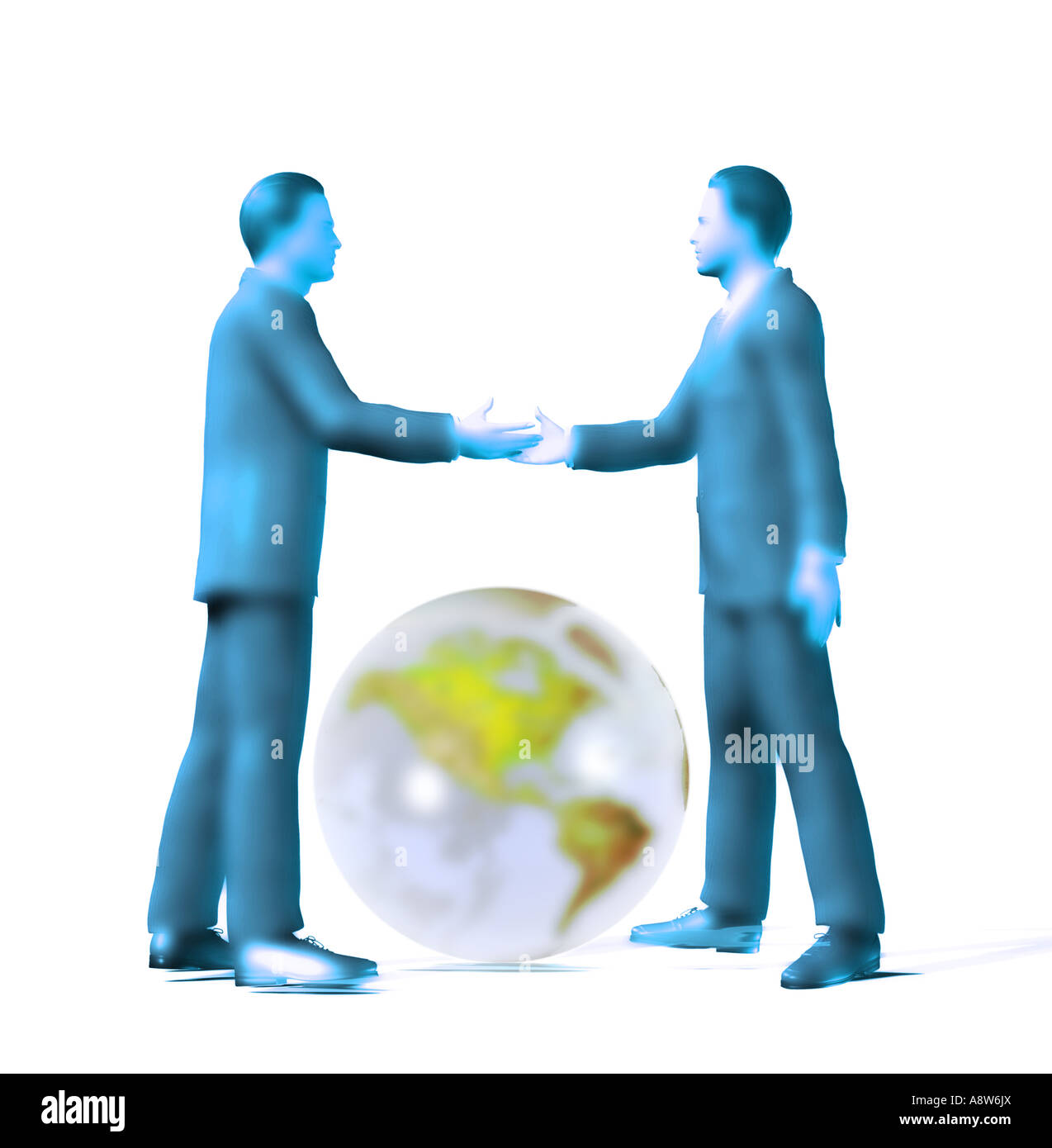 Business handshake. Stock Photo