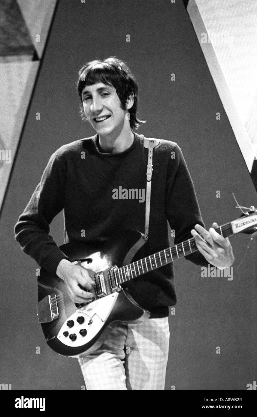 THE WHO - Pete Townshend in 1966. Photo: Tony Gale Stock Photo