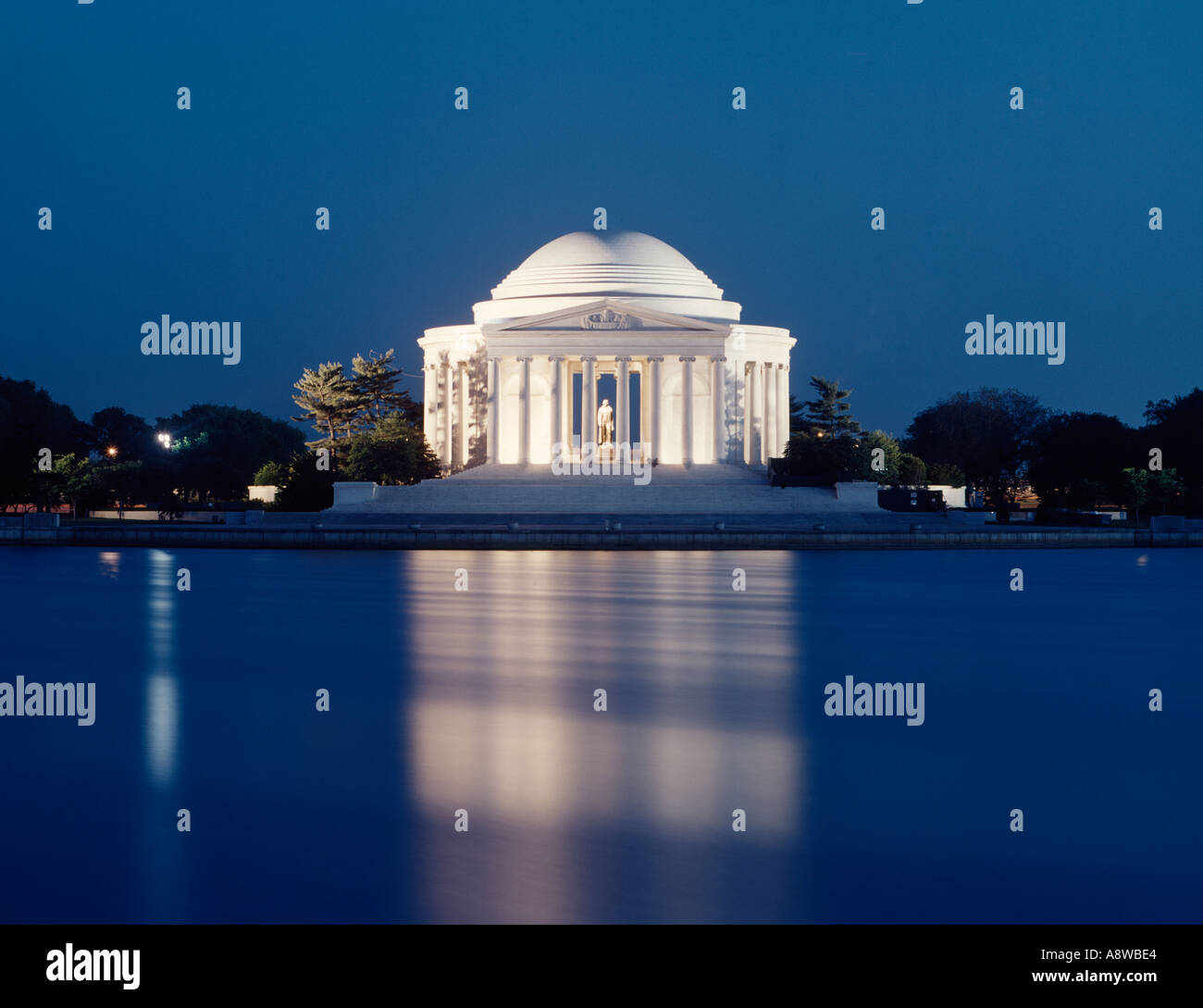 Jefferson Memorial in Washington D C USA Stock Photo
