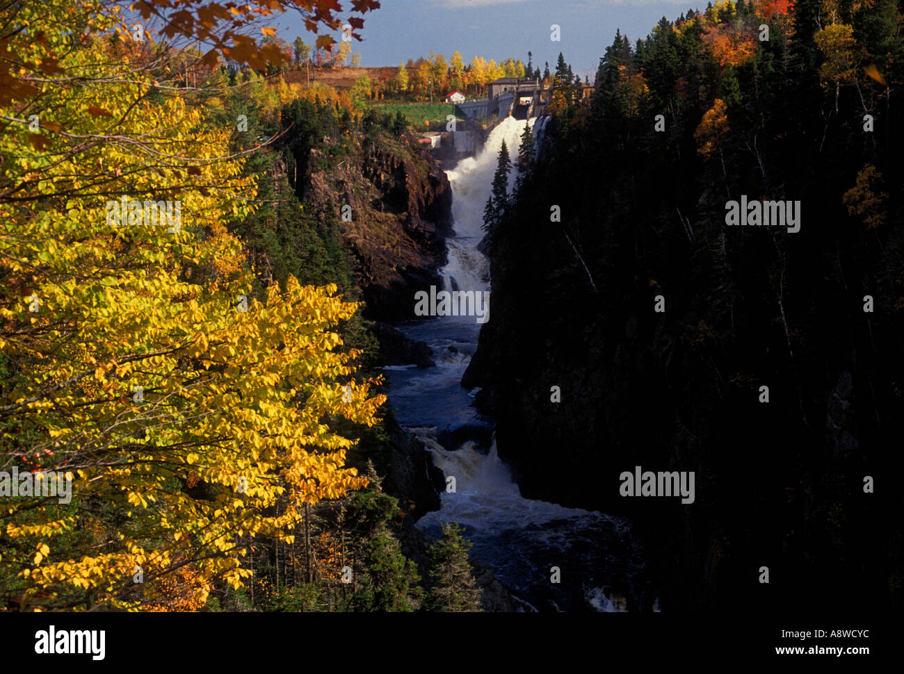 Barrages des parc des sept chutes hires stock photography and images