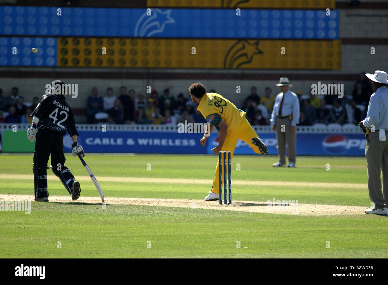 Andrew Symonds Bowling Australia V New Zealand ICC Champions Trophy 16 ...