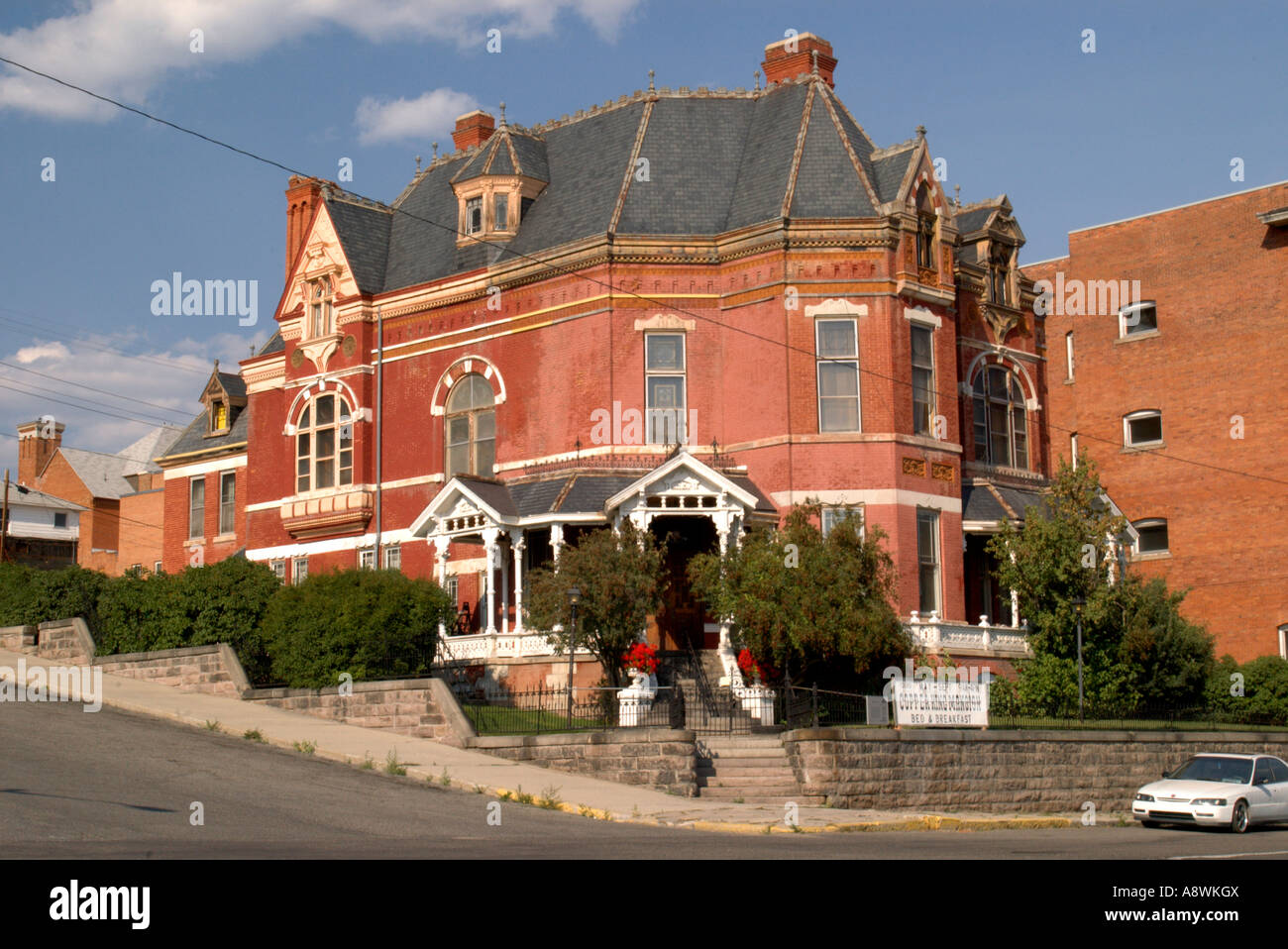 Built for wm a clark wealthiest copper king hires stock photography